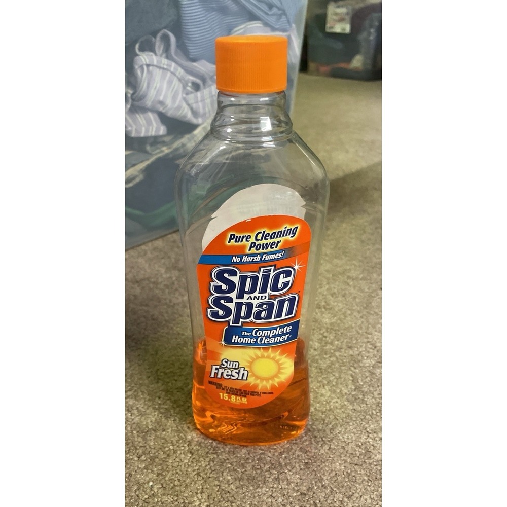 Spic and Span Sun Fresh All Purpose Multi Surface Complete Home Cleaner~1/3 Full